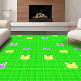 Lively Rustic Bunny Rabbit Arrangement(Green)