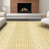 Trendy Geometric Arrangement in Neutral(Beige)