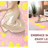 Whimsical Pastel Flower Display(Pink)