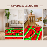 Dynamic Colorful Round Art(Red)