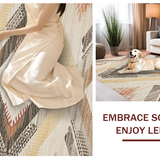 Elegant Warm Toned Woven Motif(Beige)