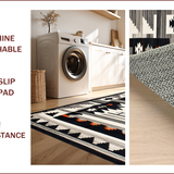 Rustic Southwestern Motif with Depth(Black)
