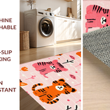 Delightful Kawaii Tiger Visual Appeal(Pink)