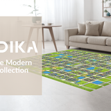 Contemporary Tan Cityscape(Gray)