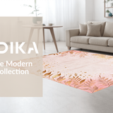 Contemporary Botanical Print Flair(Pink)