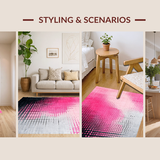 Chic Ombre Geometry Fusion(Pink)