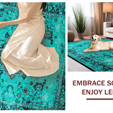 Trendy Textured Diamond Layout(Blue)