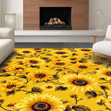 Vibrant Floral Patterned Statement(Yellow)