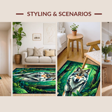 Artistic Wild Creature Decor(Green)