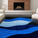 Chic Black and Blue Fusion(Blue)