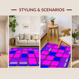 Chic Rainbow Motif Variation(Pink)