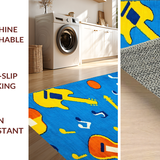 Energetic Guitar Strings Visuals(Blue)