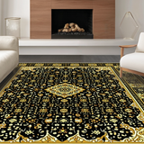 Dramatic Black and White Symmetry(Black)