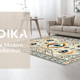 Artistic Neutral Tones with Tassels(Beige)