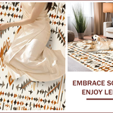 Tribal Earthy Diamond Motif(Beige)