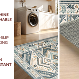 Artful Monochrome Damask Style(Blue)