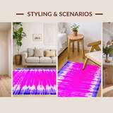 Enchanting Colorful Swirl Motif(Pink)