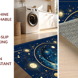 Celestial Themed Cosmic Motif(Blue)