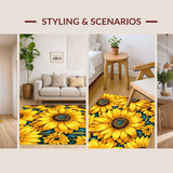 Charming Yellow Garden Motif(Yellow)