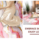 Fresh Contemporary Marble Visuals(Pink)
