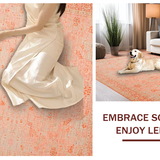 Cozy Distressed Vintage Charm(Pink)