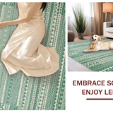 Artful Flowing Shapes(Green)