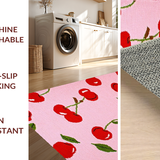 Chic Modern Cherry Illustration(Pink)