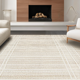 Elegant Earth Tone Geometric Fusion(Beige)