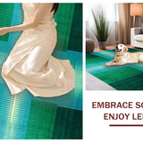 Bold Abstract Illusionary Waves(Green)