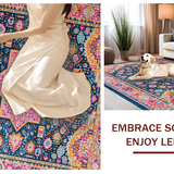 Bold Contemporary Symmetrical Design(Blue)