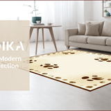 Ultra Soft Area Rug, Non Slip, Stain Resistant, Washable Area Rugs for Living Room, Bedroom, Nature-Inspired Fawn Kitchen Stain-Resistant Runner(Beige)