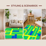 Dynamic Race Circuit Aesthetic(Green)