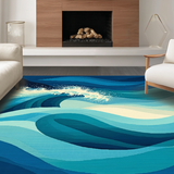 Charming Irregular Beach(Blue)