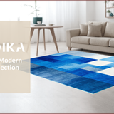 Ultra Soft Area Rug, Non Slip, Stain Resistant, Washable Area Rugs for Living Room, Bedroom, Contemporary High Traffic Dining Area Non-Shedding Carpet(Gray)