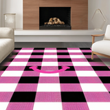 Preppy Smiley Patterned Aesthetic(Pink)
