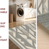 Artisan Crafted Diamond Motif(Beige)