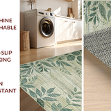 Contemporary Plush Green Vibe(Beige)