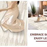 Artisan Handcrafted Lines(Beige)