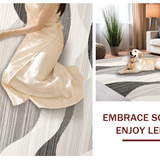 Sophisticated Wavy Linear Aesthetic(Gray)