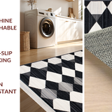 Contemporary Black Checkered Style(Black)