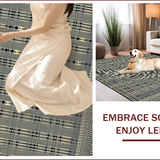 Striking Lattice Patterned Elegance(Gray)