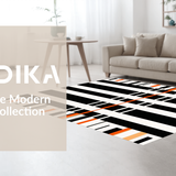 Stylish Neutral Toned Abstract Design(Black)