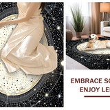 Sophisticated Starry Night Decor(White)