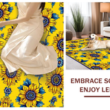 Charming Low Pile Botanical Elegance(Yellow)