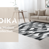 Chic Geometric Texture(Gray)