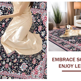 Chic Graphical Hexagonal Motif(Black)