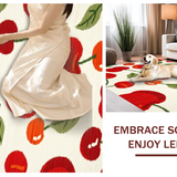 Delightful Plush Abstract(Red)