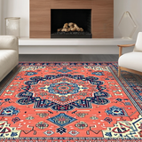 Cozy Vintage Ogee Design Vibe(Red)