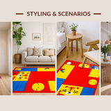 Lively Chart of Colors and Creatures(Red)