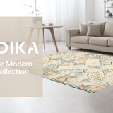 Chic Creamy Geometric Medley(Beige)